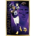 thumbnail image 1 of NFL Minnesota Vikings - Adam Thielen 19 Wall Poster, 14.725" x 22.375", Framed, 1 of 6