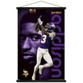 thumbnail image 1 of NFL Minnesota Vikings - Jordan Addison 24 Wall Poster with Magnetic Frame, 22.375" x 34", 1 of 3