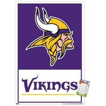 NFL Minnesota Vikings - Logo 21 Wall Poster, 22.375" x 34"