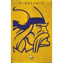 NFL Minnesota Vikings - Logo 25 Wall Poster, 22.375" x 34"