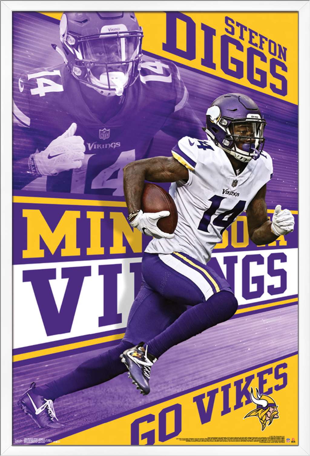 Minnesota Vikings Home Game Jersey - Stefon Diggs