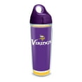 thumbnail image 1 of NFL Minnesota Vikings Touchdown 24 oz Water Bottle with lid, 1 of 8