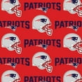 thumbnail image 1 of NFL New England Patriots 58" 100% Cotton Sports Logo Craft Fabric By the Yard, Multi-color, 1 of 7