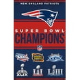 thumbnail image 1 of NFL New England Patriots - Champions 23 Wall Poster, 22.37" x 34", 1 of 4