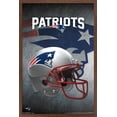 thumbnail image 1 of NFL New England Patriots - Helmet 16 Wall Poster, 14.725" x 22.375", Framed, 1 of 5