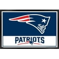 thumbnail image 1 of NFL New England Patriots - Logo 21 Wall Poster, 14.725" x 22.375", Framed, 1 of 3
