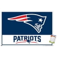 thumbnail image 1 of NFL New England Patriots - Logo 21 Wall Poster, 22.37" x 34", 1 of 3