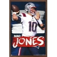 thumbnail image 1 of NFL New England Patriots - Mac Jones 22 Wall Poster, 14.725" x 22.375" Framed, 1 of 6