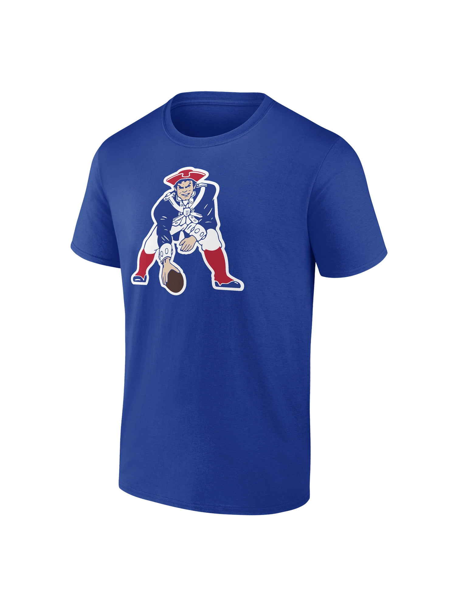 NFL New England Patriots Men's Cotton Blue Short Sleeve T-Shirt