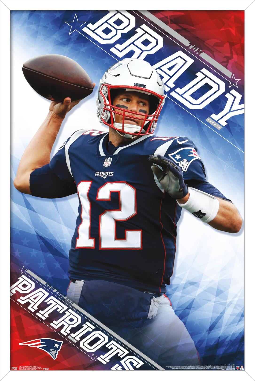 NFL New England Patriots 2024 Wall Calendar