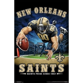 New Orleans Saints Logo Wall Decal NFL Football Decor Sport Vinyl