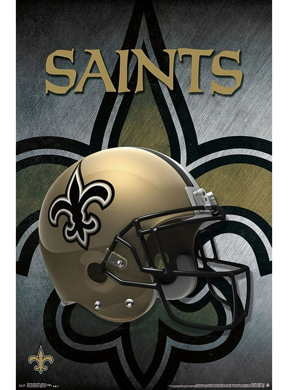 NFL New Orleans Saints - Helmet 16 Wall Poster, 22.375" x 34"