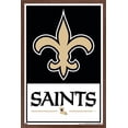 thumbnail image 1 of NFL New Orleans Saints - Logo 21 Wall Poster, 14.725" x 22.375", Framed, 1 of 3