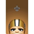 thumbnail image 1 of NFL New Orleans Saints - S. Preston Mascot Sir Saint 20 Wall Poster, 14.725" x 22.375", 1 of 3