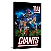NFL New York Giants - 3 Point Stance 19 Canvas Wall Poster, 14.725" x 22.375"