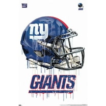 NFL New York Giants - Drip Helmet 20 Wall Poster, 22.375" x 34"