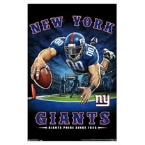 NFL New York Giants - End Zone 17 Wall Poster, 14.725" x 22.375", Framed