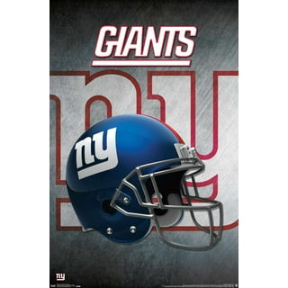 NFL New York Giants Logo Helmet Magnet (Pack of 1)