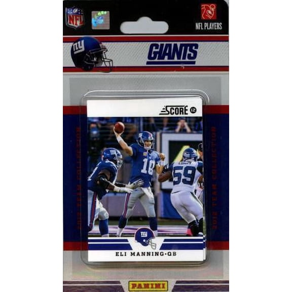 NFL New York Giants Licensed 2012 Score Team Set