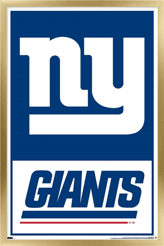 NFL New York Giants - Logo 21 Wall Poster, 14.725' x 22.375' 