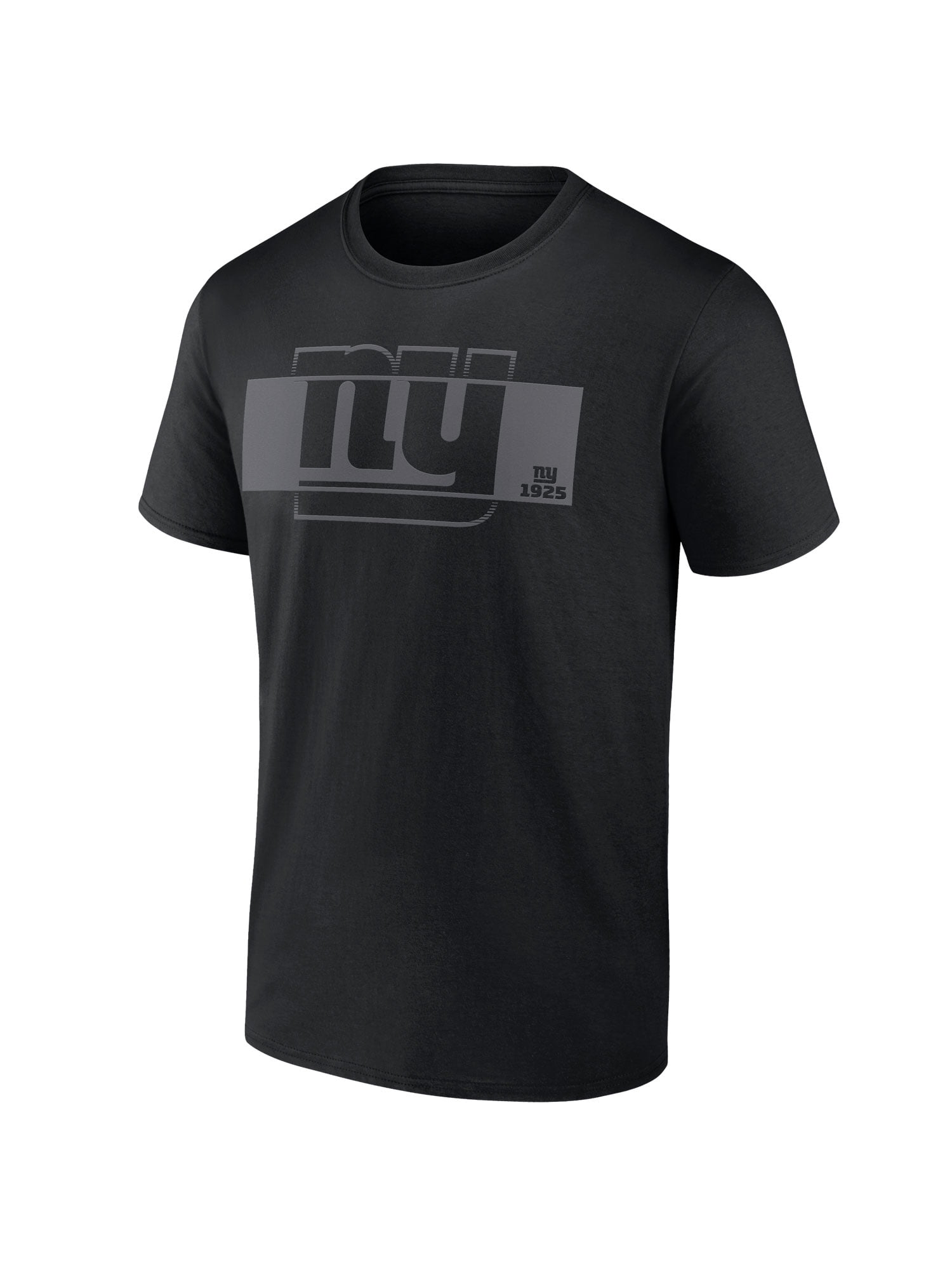NFL New York Giants Men's Cotton Black Short Sleeve T-Shirt