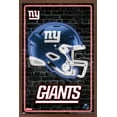 thumbnail image 1 of NFL New York Giants - Neon Helmet 23 Wall Poster, 14.725" x 22.375" Framed, 1 of 5