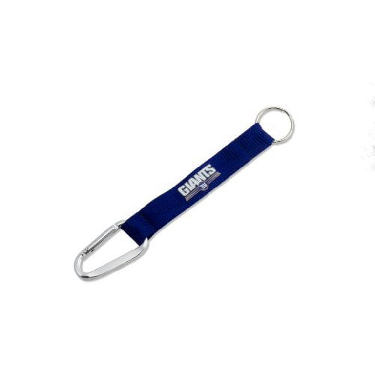 Aminco NFL New York Giants Polyester Carabiner Lanyard Keychain