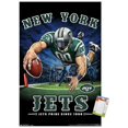 thumbnail image 1 of NFL New York Jets - End Zone 17 Wall Poster, 14.725" x 22.375", 1 of 6