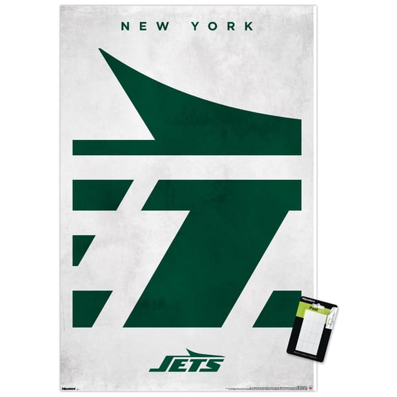 NFL New York Jets - Logo 25 Wall Poster, 22.375" x 34"
