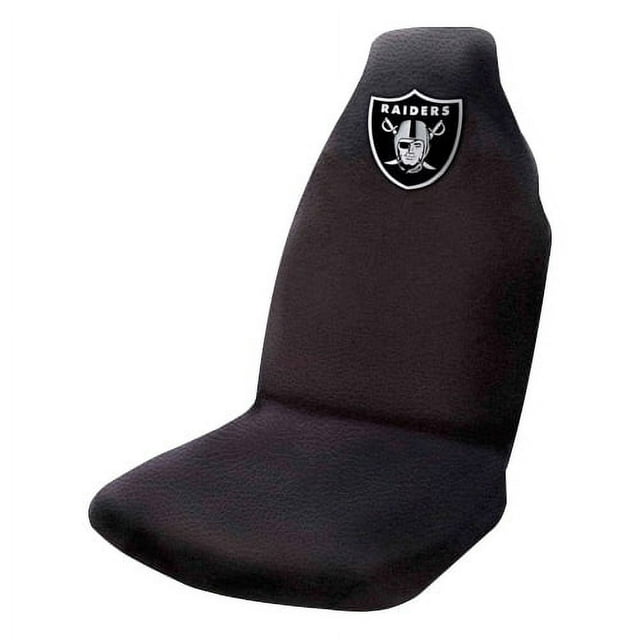 NFL Oakland Raiders Applique Seat Cover