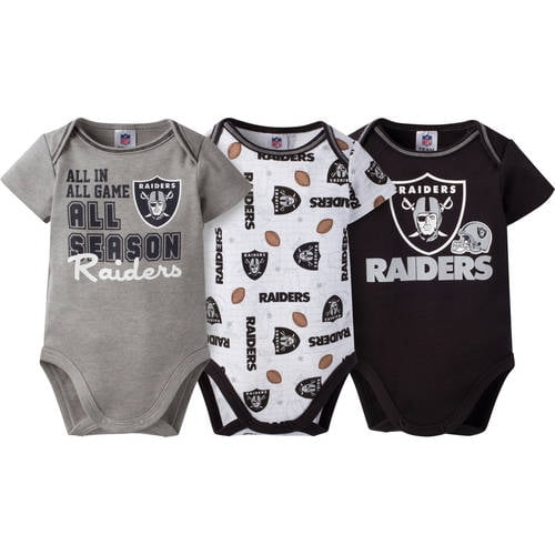 Raiders baby store clothes walmart