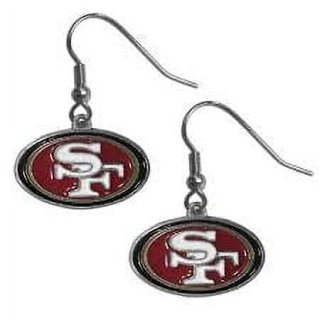 WinCraft San Francisco 49ers Tear Drop Dangle Earrings