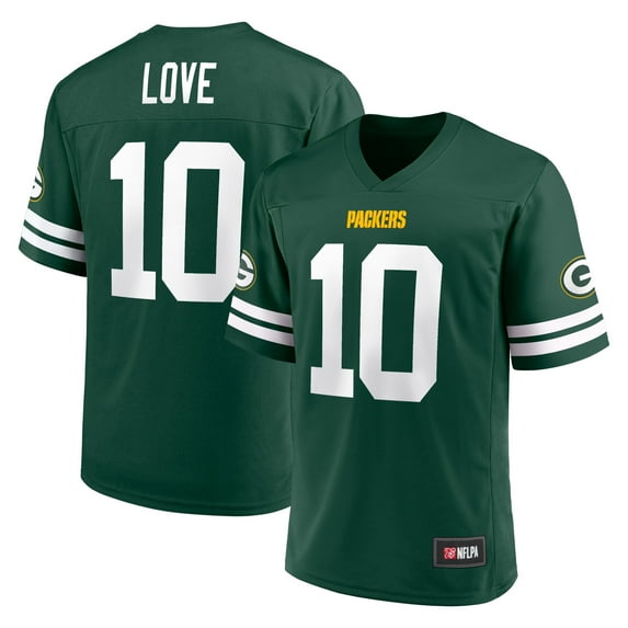 NFL Jordan Love Green Bay Packers Mens Player Jersey