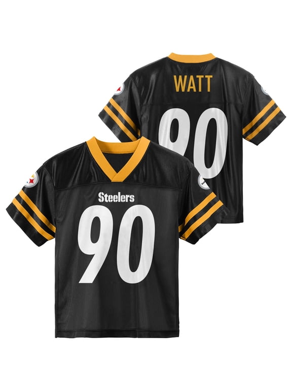 NFL PITTSBURG STEELERS Boys Jersey Game Day Fan Apparel -Watt