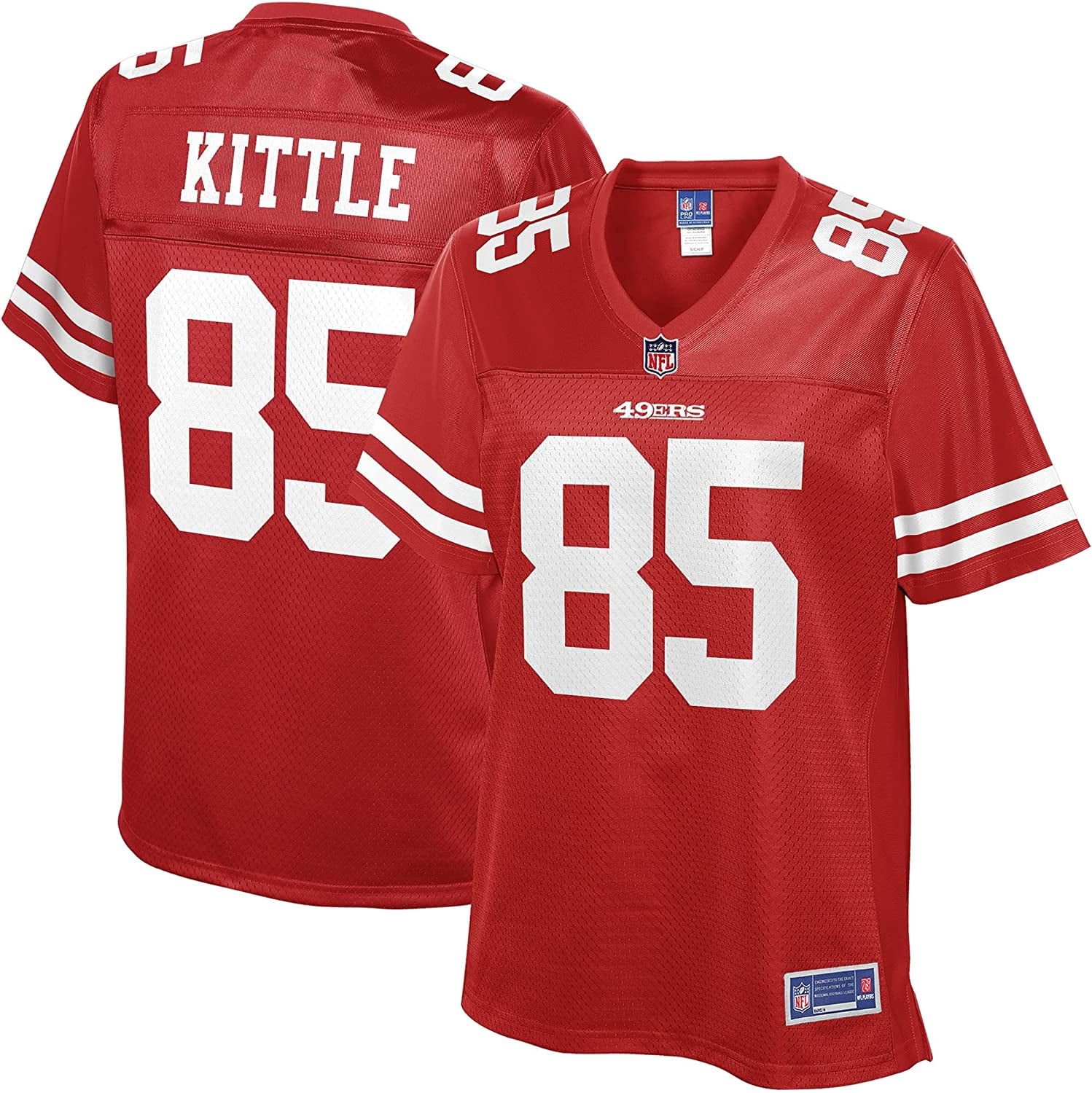 NFL PRO LINE Women s George Kittle Scarlet San Francisco 49ers Team nfl-pro-line-women-s-george-kittle-scarlet-san-francisco-49ers-team