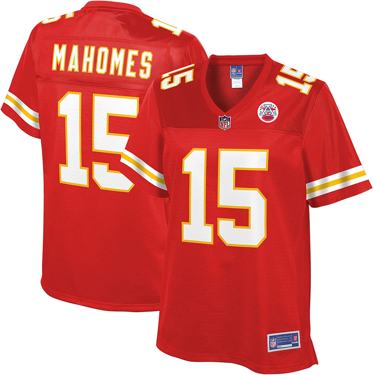 NFL_PRO LINE Women's Patrick Mahomes Red_Kansas City Chiefs Team Player