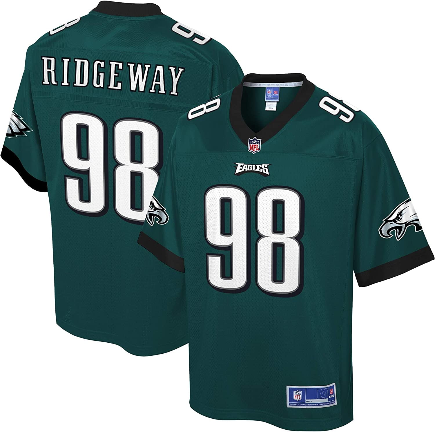 NFL PRO LINE Youth Hassan Ridgeway Midnight Green Philadelphia