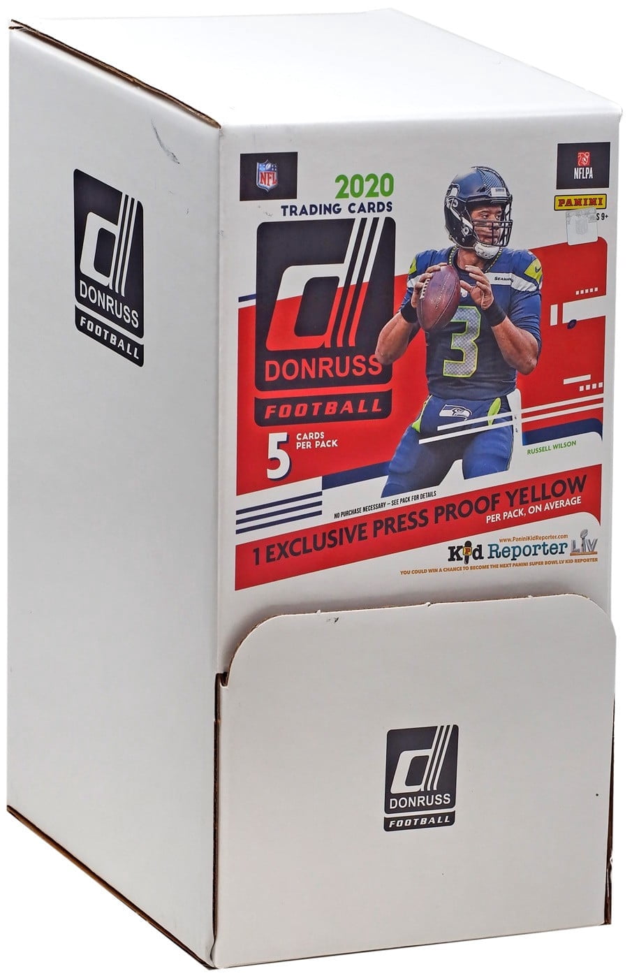 NFL Panini 2020 Donruss Football Trading Card GRAVITY FEED Box (48 Packs)
