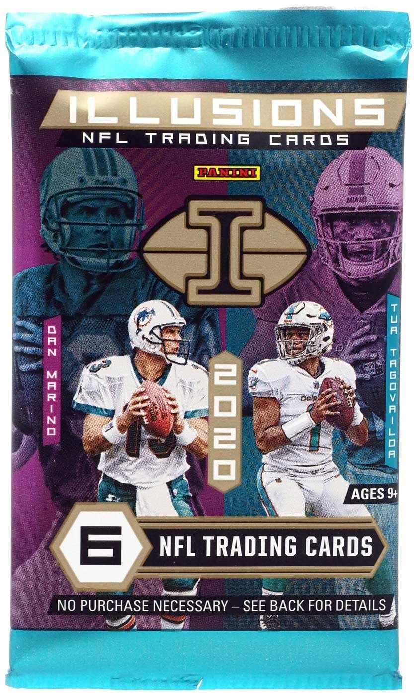 NFL Panini 2020 Illusions Football Trading Card RETAIL Pack (6 Cards)