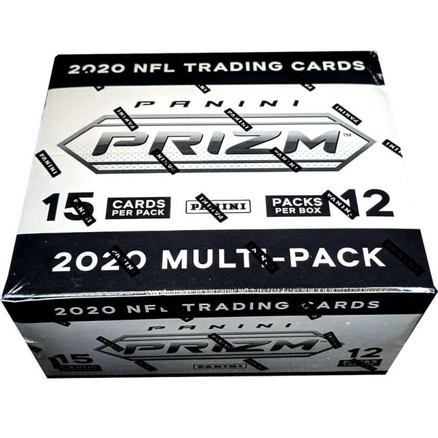 NFL Panini 2020 Prizm Football Trading Card CELLO Box (12 Packs