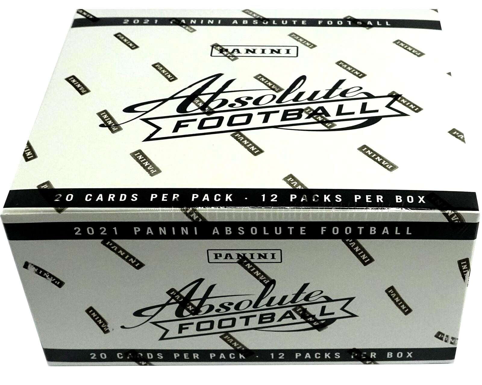 NFL Panini 2021 Absolute Football Trading Card VALUE Box (12 Packs