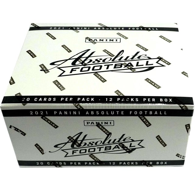NFL Panini 2021 Absolute Football Trading Card VALUE Box (12 Packs