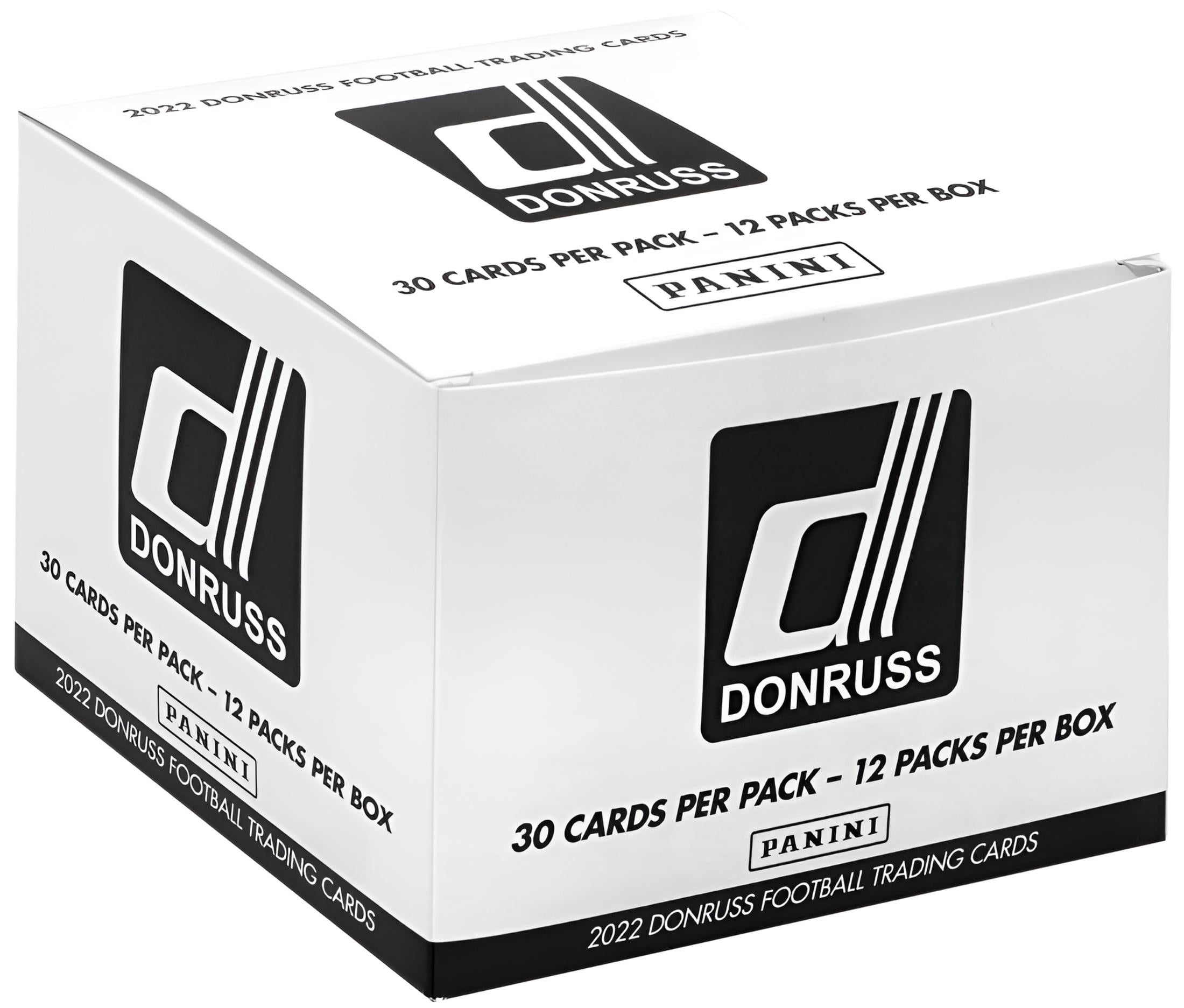 NFL Panini 2022 Donruss Football Trading Card VALUE Box (12 Packs)