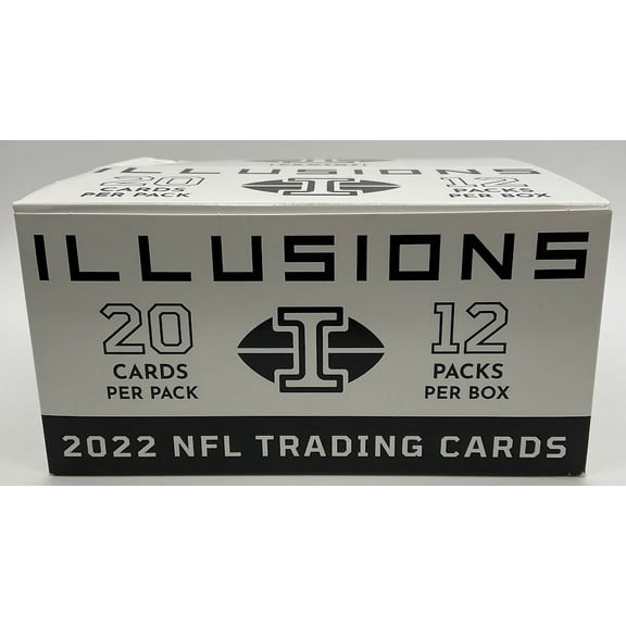NFL Panini 2022 Illusions Football Trading Card VALUE Box (12 Packs)