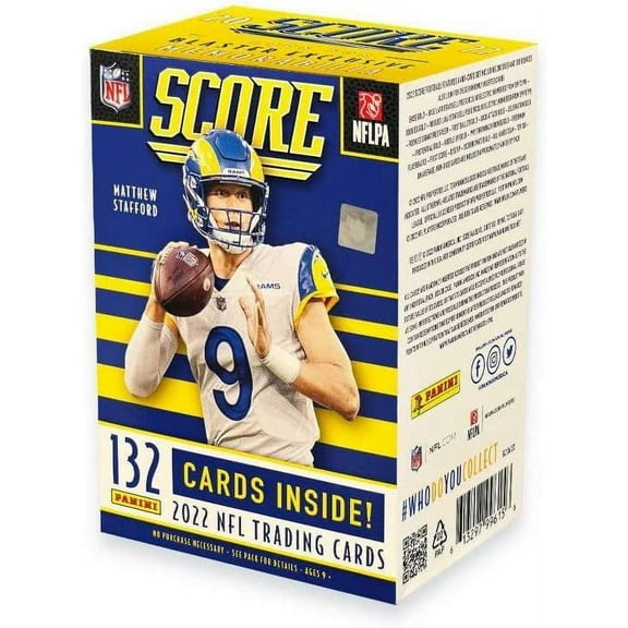 NFL Panini 2022 Score Football Trading Card BLASTER Box (11 Packs)