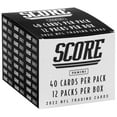 thumbnail image 1 of 2022 Panini Score Football Jumbo Value 12-Fat Pack Box, 1 of 4