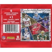 NFL Panini 2024 Football Sticker Collection Pack (5 Stickers + 1 Card)