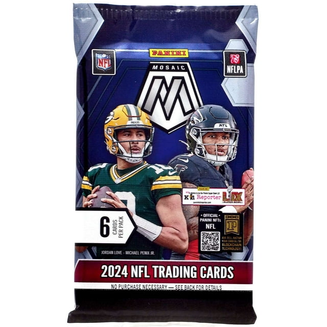 NFL Panini 2024 Mosaic Football Trading Card BLASTER Pack (6 Cards