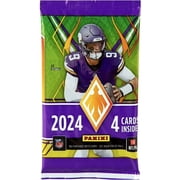 NFL Panini 2024 Phoenix Football Trading Card BLASTER Pack 4 Cards