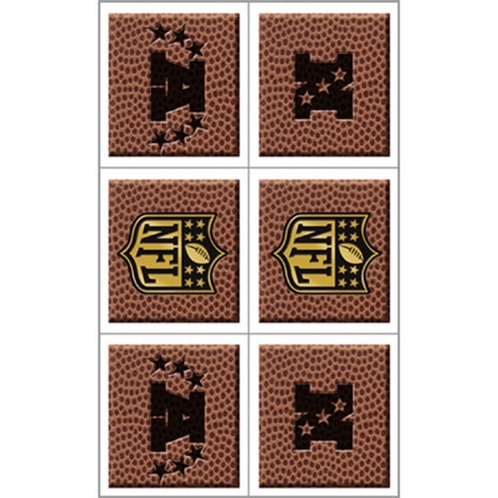 Partypro 1KSS3985 Nfl Party Zone Stickers